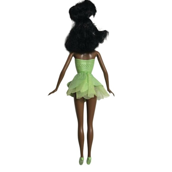 2009 Disney Princess Tiana Ballerina Doll Green Outfit Skirt Toy Fashion Girl - Picture 5 of 8